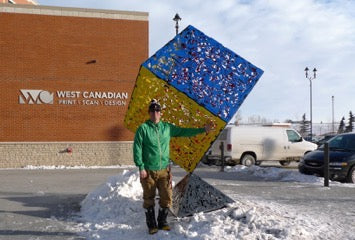 NEW STATUE FOR WEST CANADIAN  PRINT & DESIGN