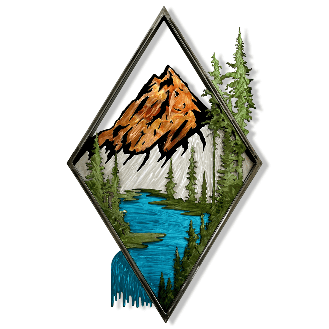 Steel Framed Art – Michael Perks Fine Art