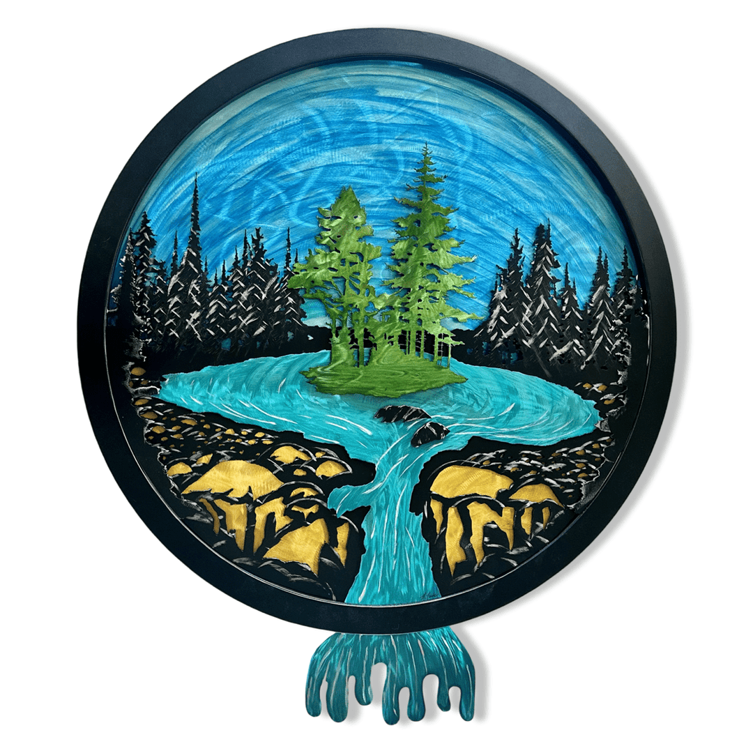 Steel Framed Art – Michael Perks Fine Art